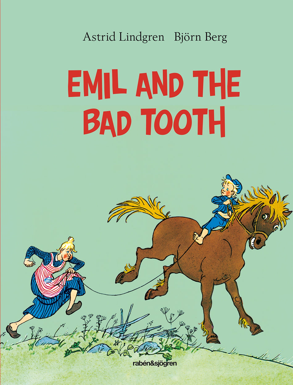 Valokuva kirjasta Astrid Lindgren Emil and the bad tooth, kuuluu tuoteryhmään Ruots lapset nuoret ja sarjakuvat.