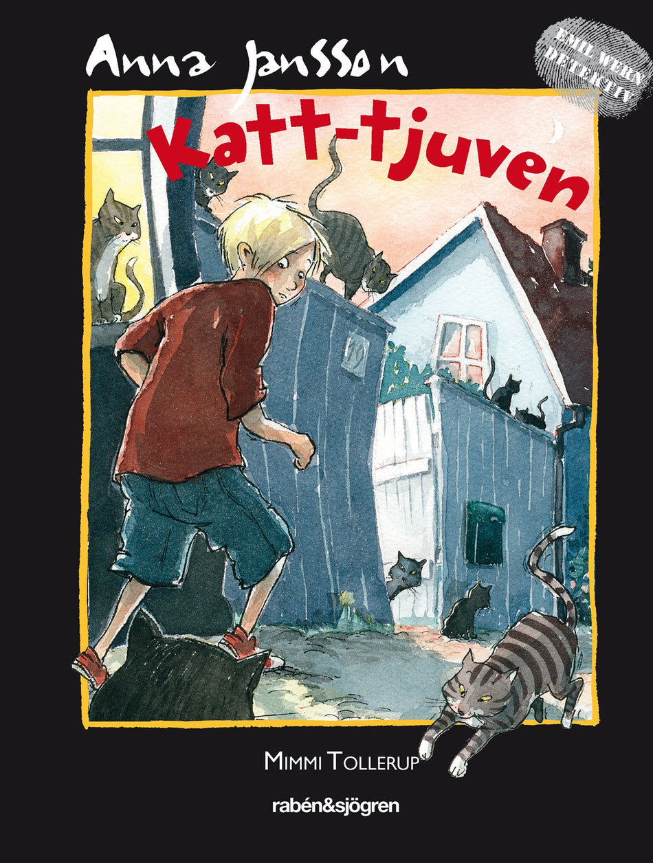 Valokuva kirjasta Anna Jansson Kattjuven, kuuluu tuoteryhmään Ruots lapset nuoret ja sarjakuvat.
