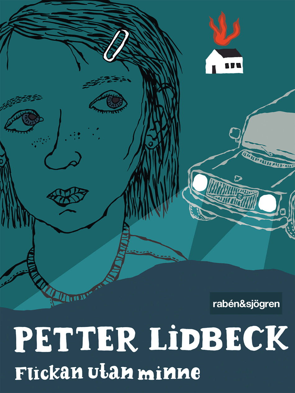 Valokuva kirjasta Petter Lidbeck Flickan utan minne, kuuluu tuoteryhmään Ruots lapset nuoret ja sarjakuvat.