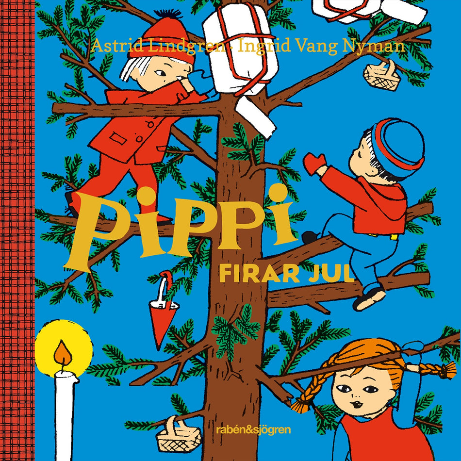 Valokuva kirjasta Astrid Lindgren / Ingrid Vang Nyman Pippi firar jul, kuuluu tuoteryhmään Ruots lapset nuoret ja sarjakuvat.