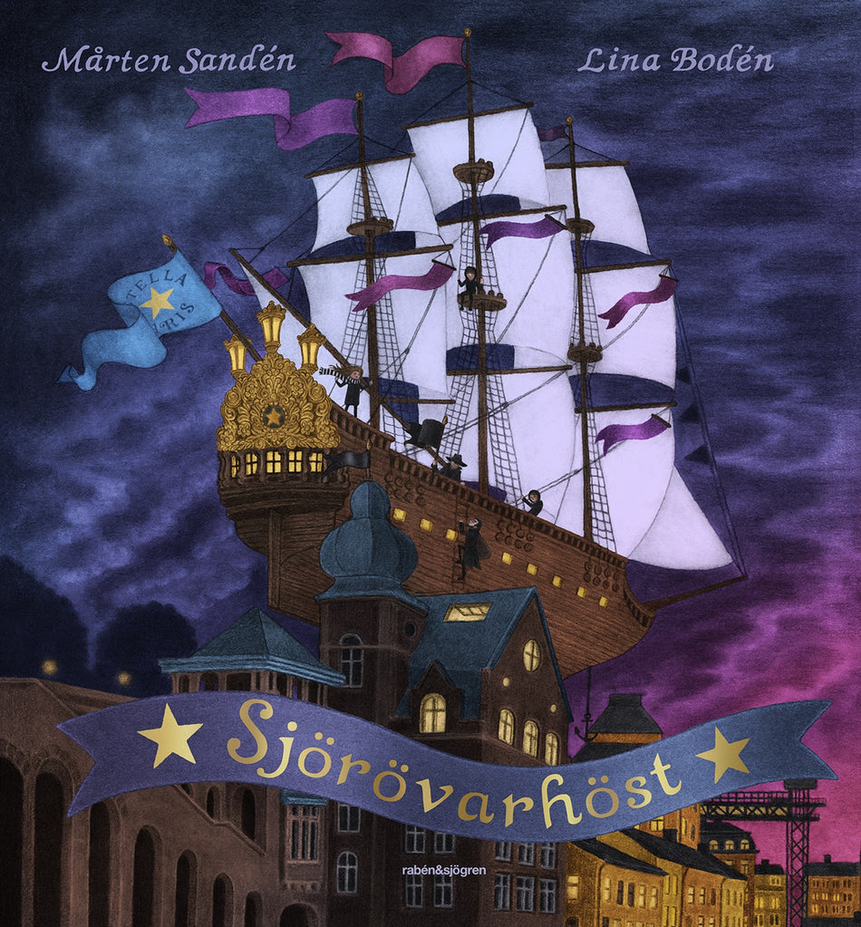 Valokuva kirjasta Mårten Sandén Sjörövarhöst, kuuluu tuoteryhmään Ruots lapset nuoret ja sarjakuvat.