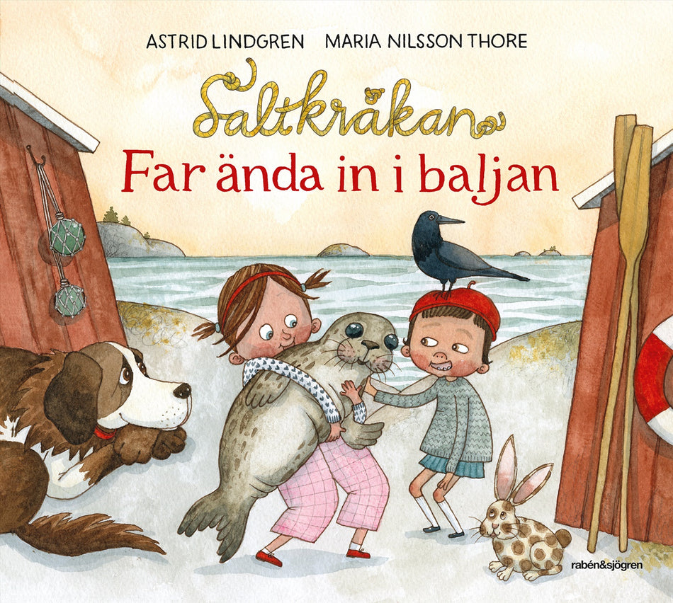 Valokuva kirjasta Astrid Lindgren / Maria Nilsson Thore Far ända in i baljan, kuuluu tuoteryhmään Ruots lapset nuoret ja sarjakuvat.