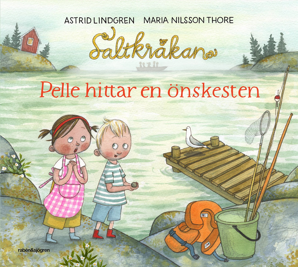 Valokuva kirjasta Astrid Lindgren / Maria Nilsson Thore Pelle hittar en önskesten, kuuluu tuoteryhmään Ruots lapset nuoret ja sarjakuvat.