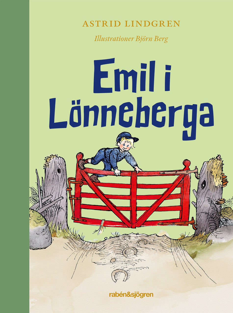 Valokuva kirjasta Astrid Lindgren Emil i Lönneberga, kuuluu tuoteryhmään Ruots lapset nuoret ja sarjakuvat.