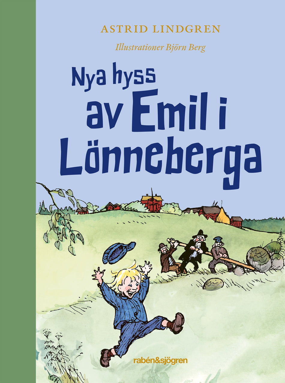 Valokuva kirjasta Astrid Lindgren Nya hyss av Emil i Lönneberga, kuuluu tuoteryhmään Ruots lapset nuoret ja sarjakuvat.