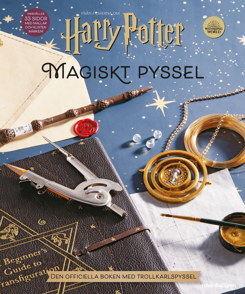 Valokuva kirjasta  Harry Potter Magiskt pyssel : den officiella boken med trollkarlspyssel, kuuluu tuoteryhmään Ruots lapset nuoret ja sarjakuvat.