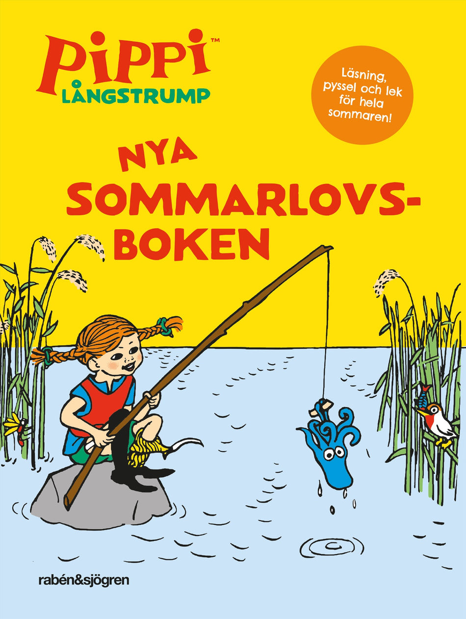 Valokuva kirjasta Astrid Lindgren Pippi Långstrump. Nya sommarlovsboken, kuuluu tuoteryhmään Ruots lapset nuoret ja sarjakuvat.