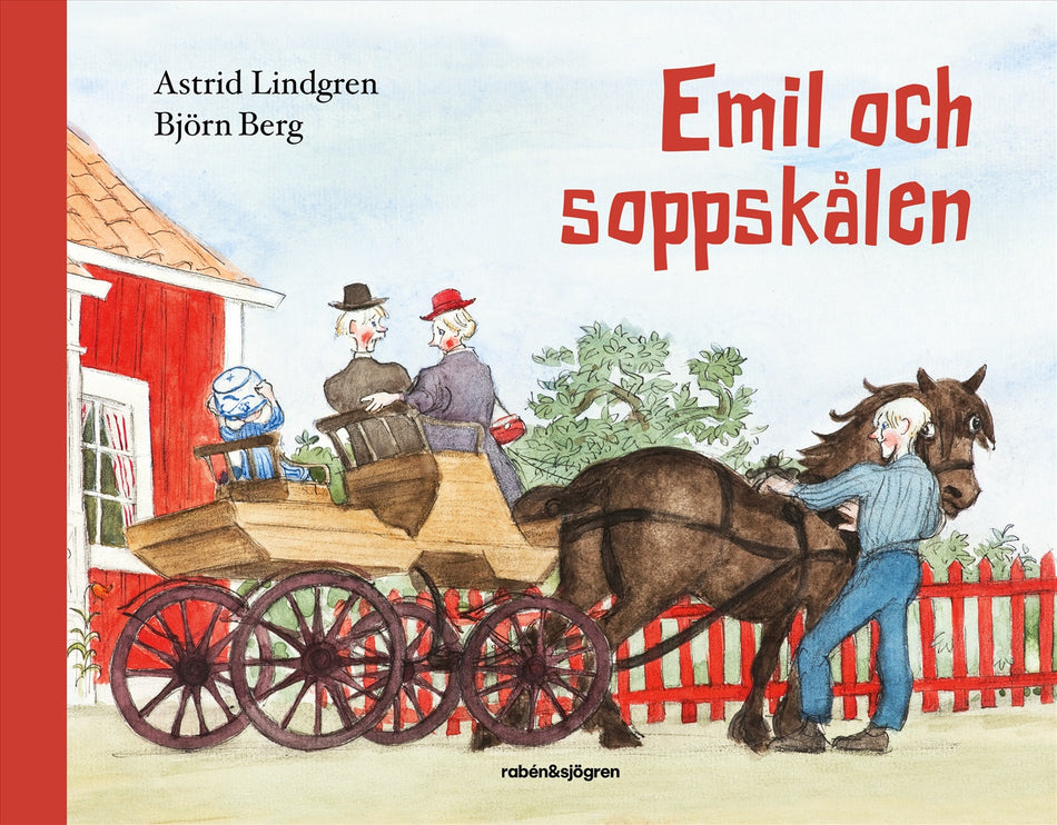 Valokuva kirjasta Astrid Lindgren Emil och soppskålen, kuuluu tuoteryhmään Ruots lapset nuoret ja sarjakuvat.
