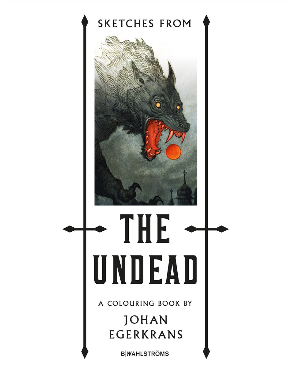 Valokuva kirjasta Johan Egerkrans Sketches from The Undead, kuuluu tuoteryhmään Ruots lapset nuoret ja sarjakuvat.