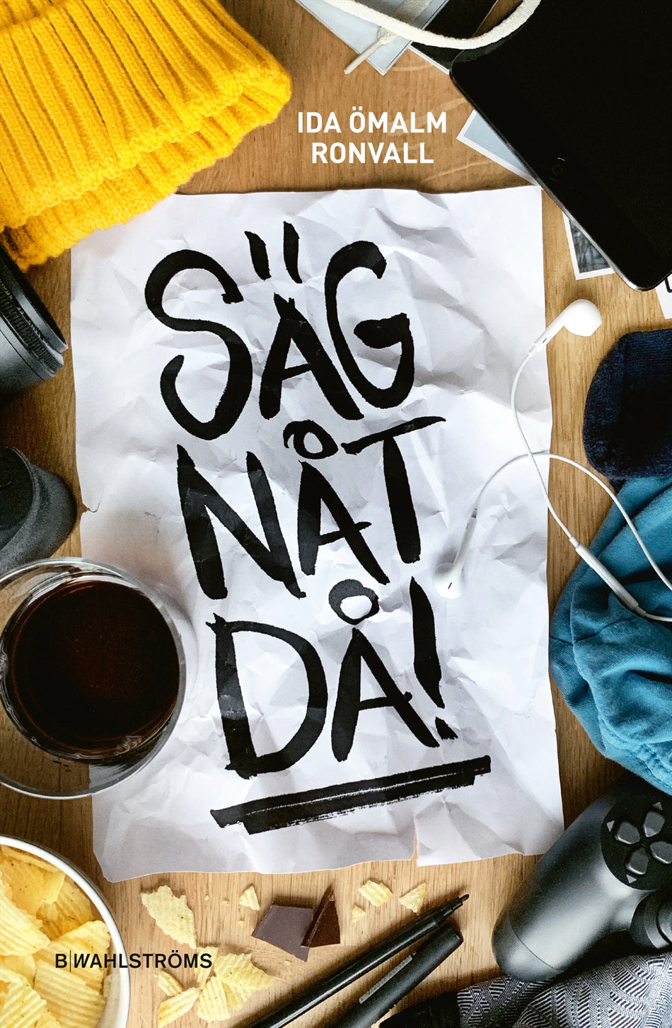 Valokuva kirjasta Ida Ömalm Ronvall Säg nåt då!, kuuluu tuoteryhmään Ruots lapset nuoret ja sarjakuvat.