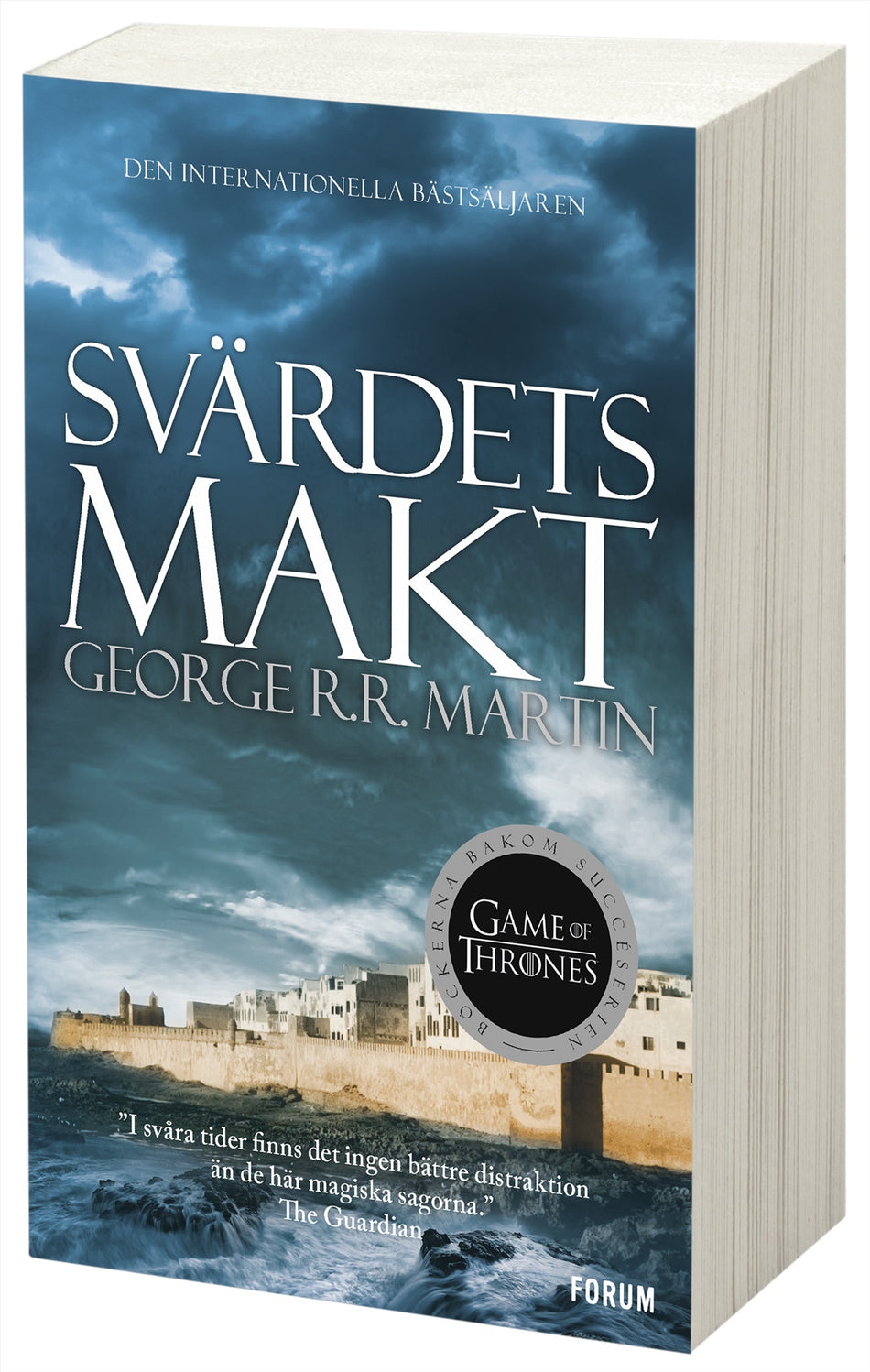 Valokuva kirjasta George R. R. Martin Game of thrones - Svärdets makt, kuuluu tuoteryhmään Ruots kaunokirjat.