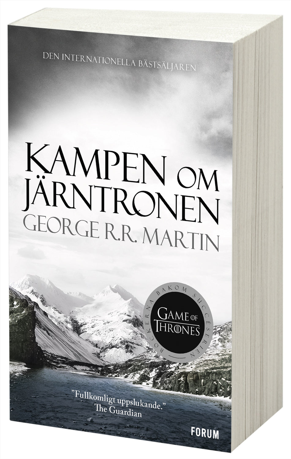 Valokuva kirjasta George R. R. Martin Game of thrones - Kampen om järntronen, kuuluu tuoteryhmään Ruots kaunokirjat.