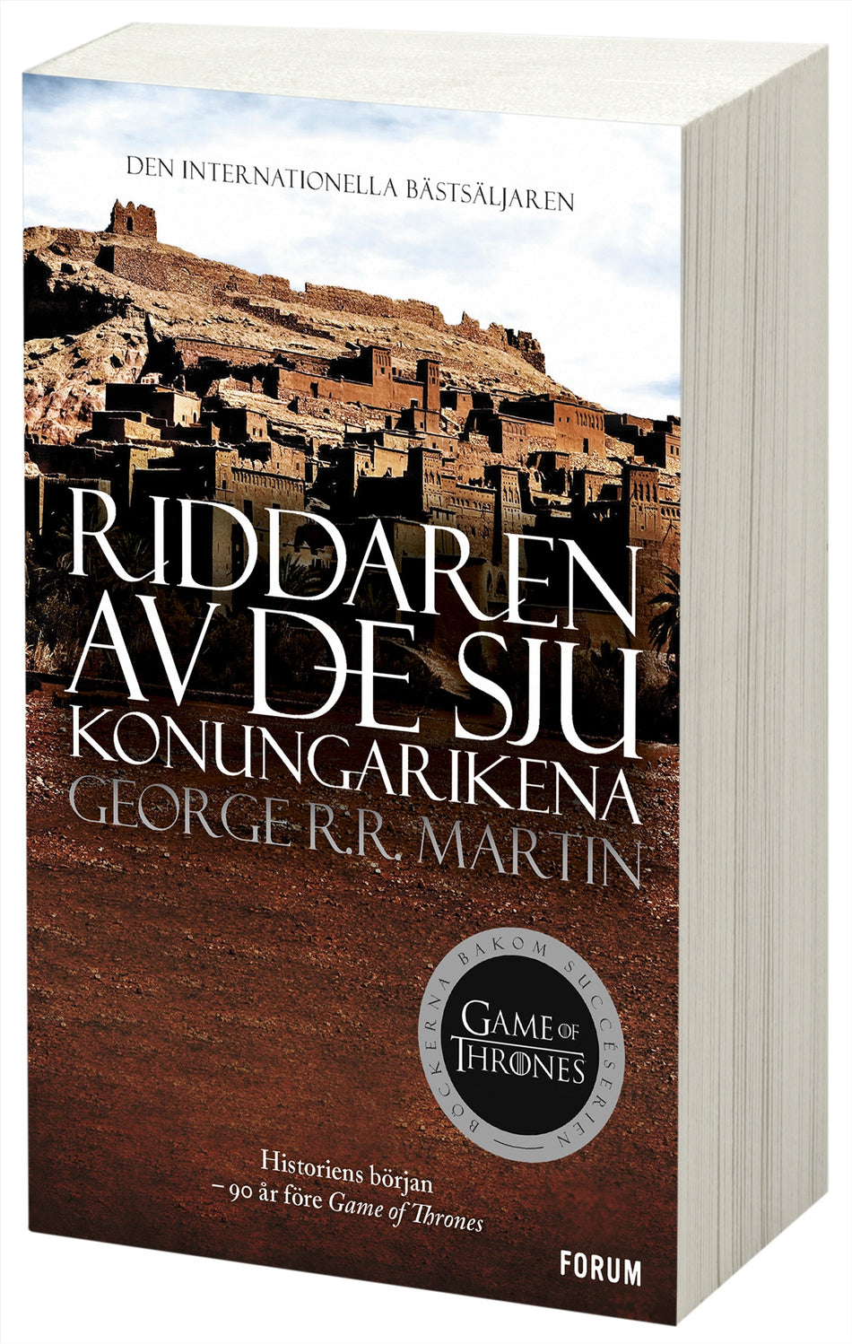 Valokuva kirjasta George R. R. Martin Riddaren av de sju konungarikena, kuuluu tuoteryhmään Ruots kaunokirjat.