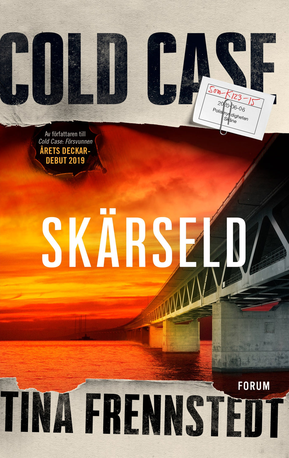 Valokuva kirjasta Tina Frennstedt Skärseld, kuuluu tuoteryhmään Ruots kaunokirjat.