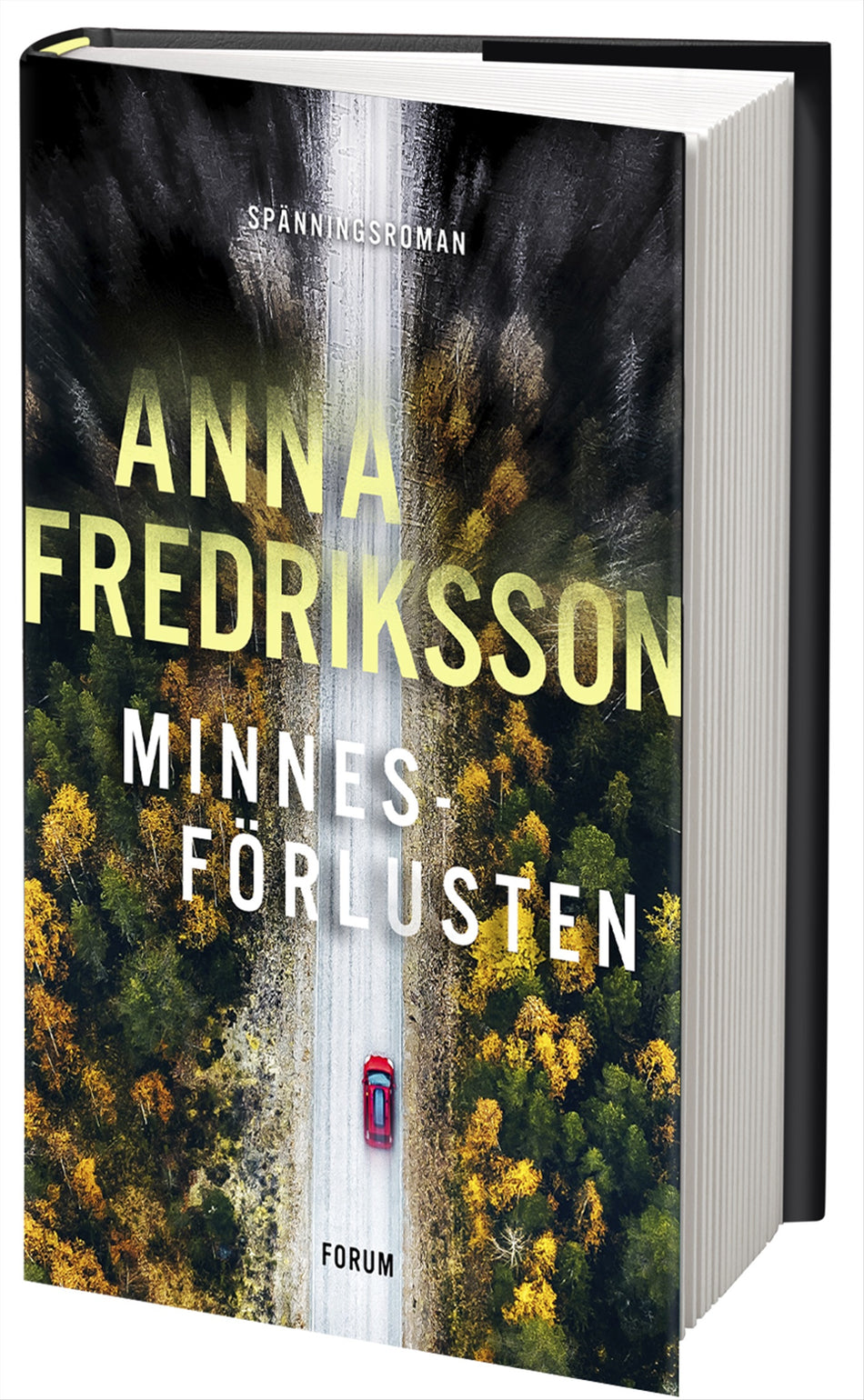 Valokuva kirjasta Anna Fredriksson Minnesförlusten, kuuluu tuoteryhmään Ruots kaunokirjat.