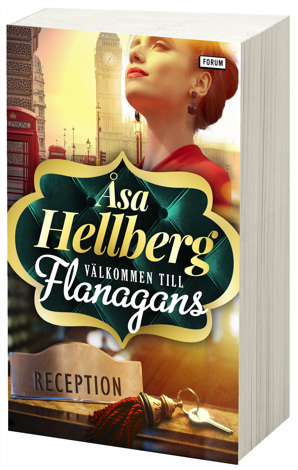 Valokuva kirjasta Åsa Hellberg Välkommen till Flanagans, kuuluu tuoteryhmään Ruots kaunokirjat.