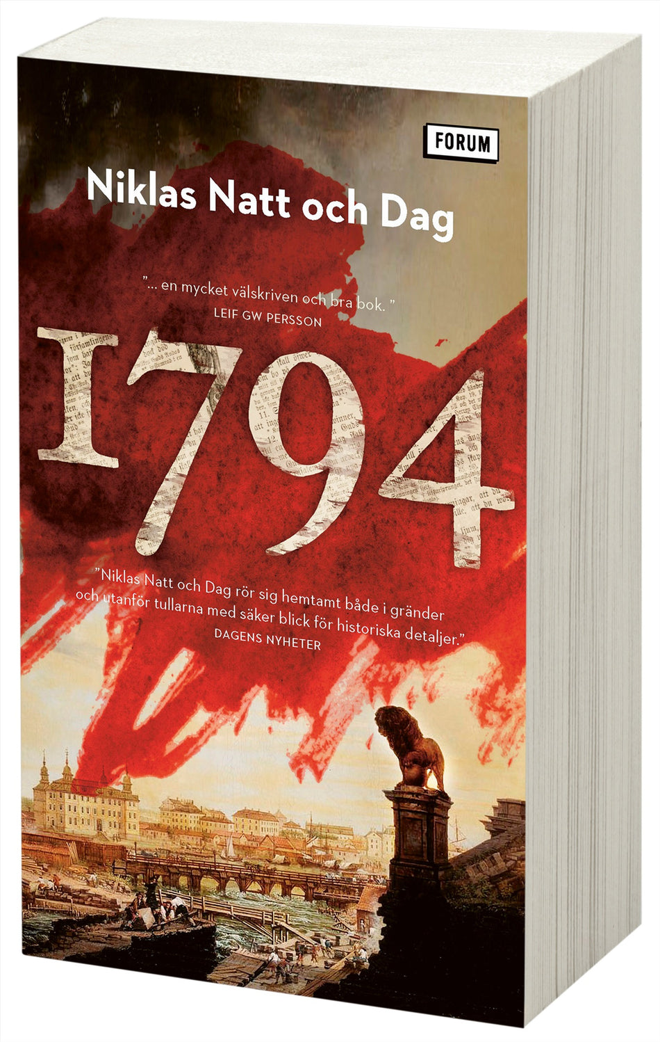 Valokuva kirjasta Niklas Natt och Dag 1794, kuuluu tuoteryhmään Ruots kaunokirjat.