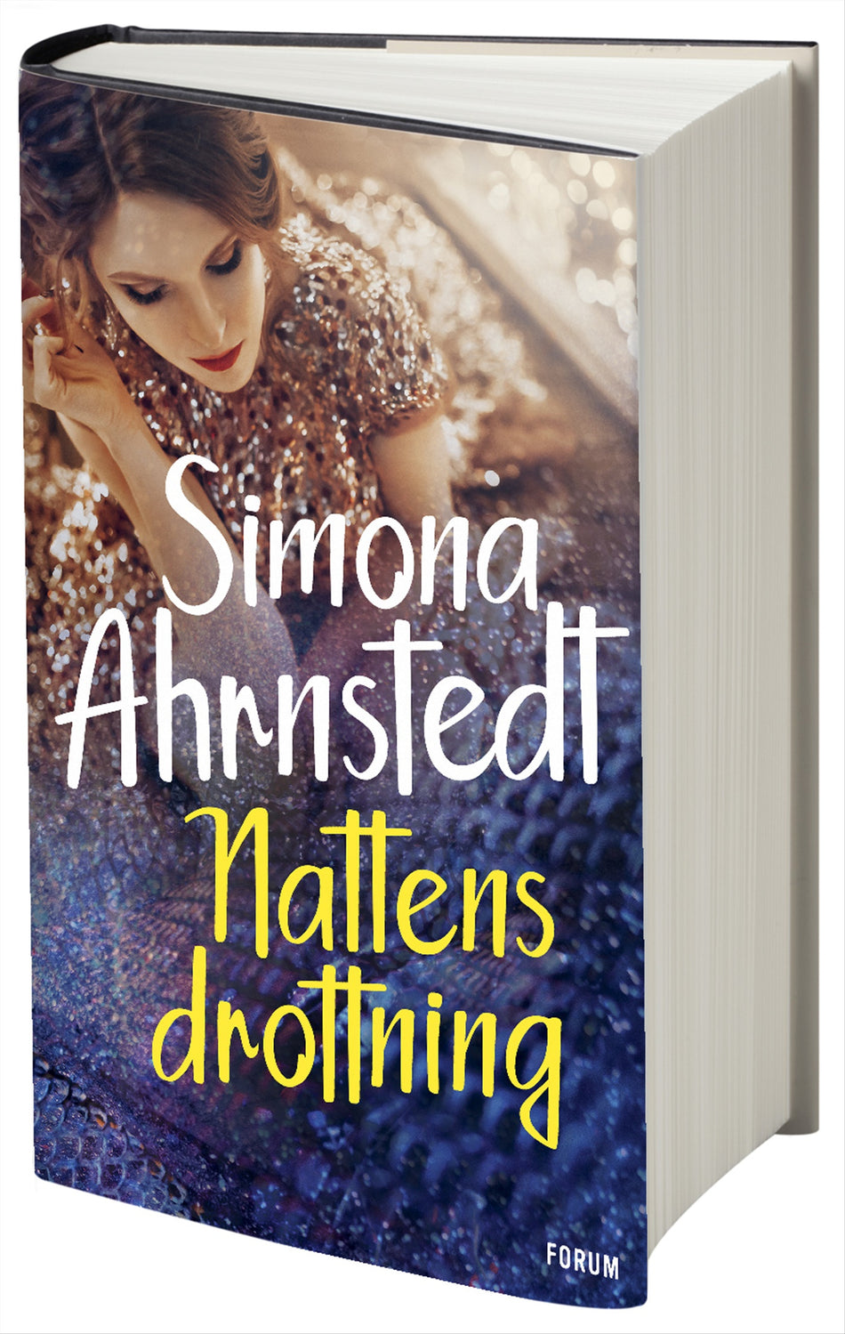 Valokuva kirjasta Simona Ahrnstedt Nattens drottning, kuuluu tuoteryhmään Ruots kaunokirjat.