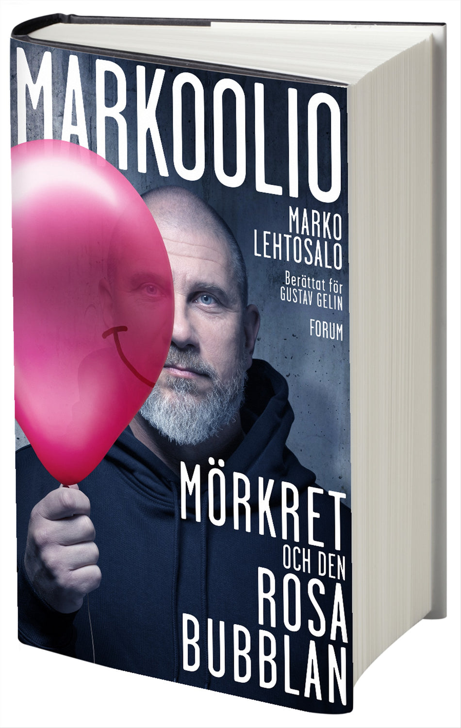 Valokuva kirjasta Marko Lehtosalo / Gustav Gelin Markoolio, mörkret och den rosa bubblan, kuuluu tuoteryhmään Ruots muu tieto.