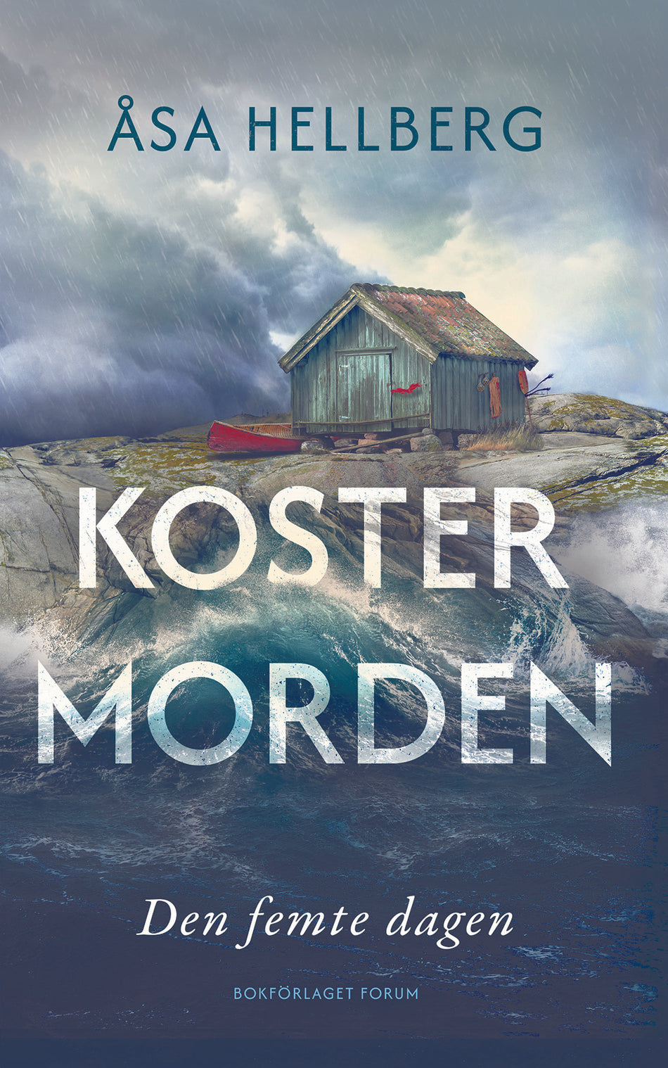 Valokuva kirjasta Åsa Hellberg Den femte dagen, kuuluu tuoteryhmään Ruots kaunokirjat.