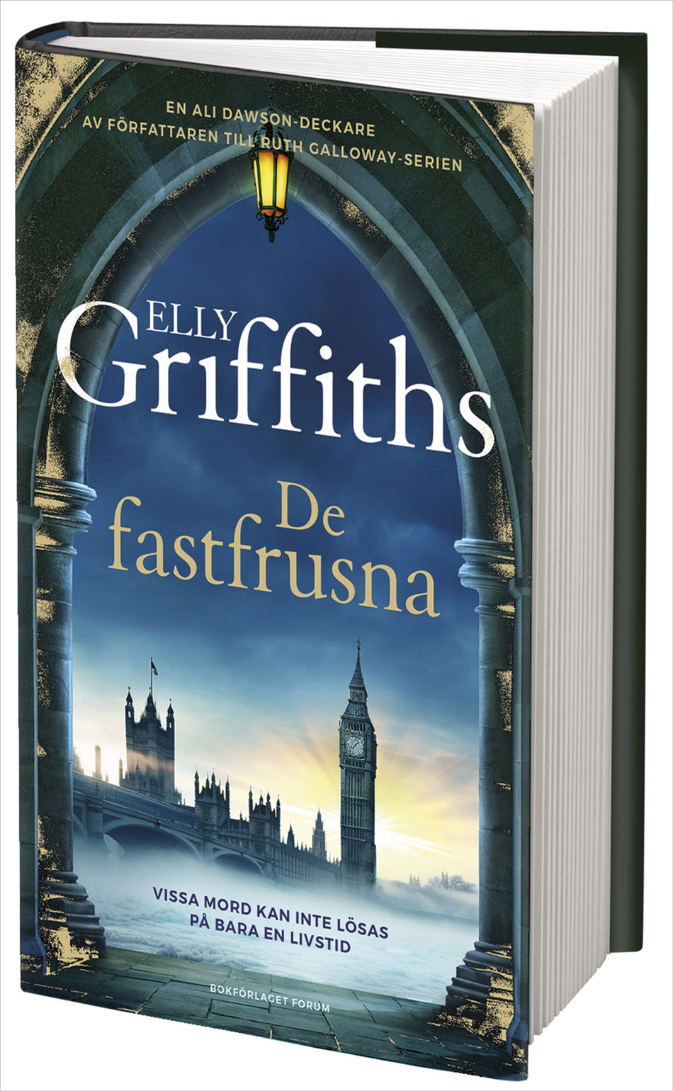 Valokuva kirjasta Elly Griffiths De fastfrusna, kuuluu tuoteryhmään Ruots kaunokirjat.