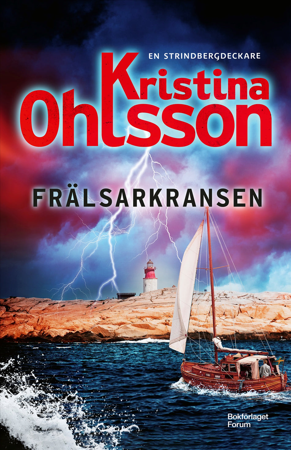 Valokuva kirjasta Kristina Ohlsson Frälsarkransen, kuuluu tuoteryhmään Ruots kaunokirjat.