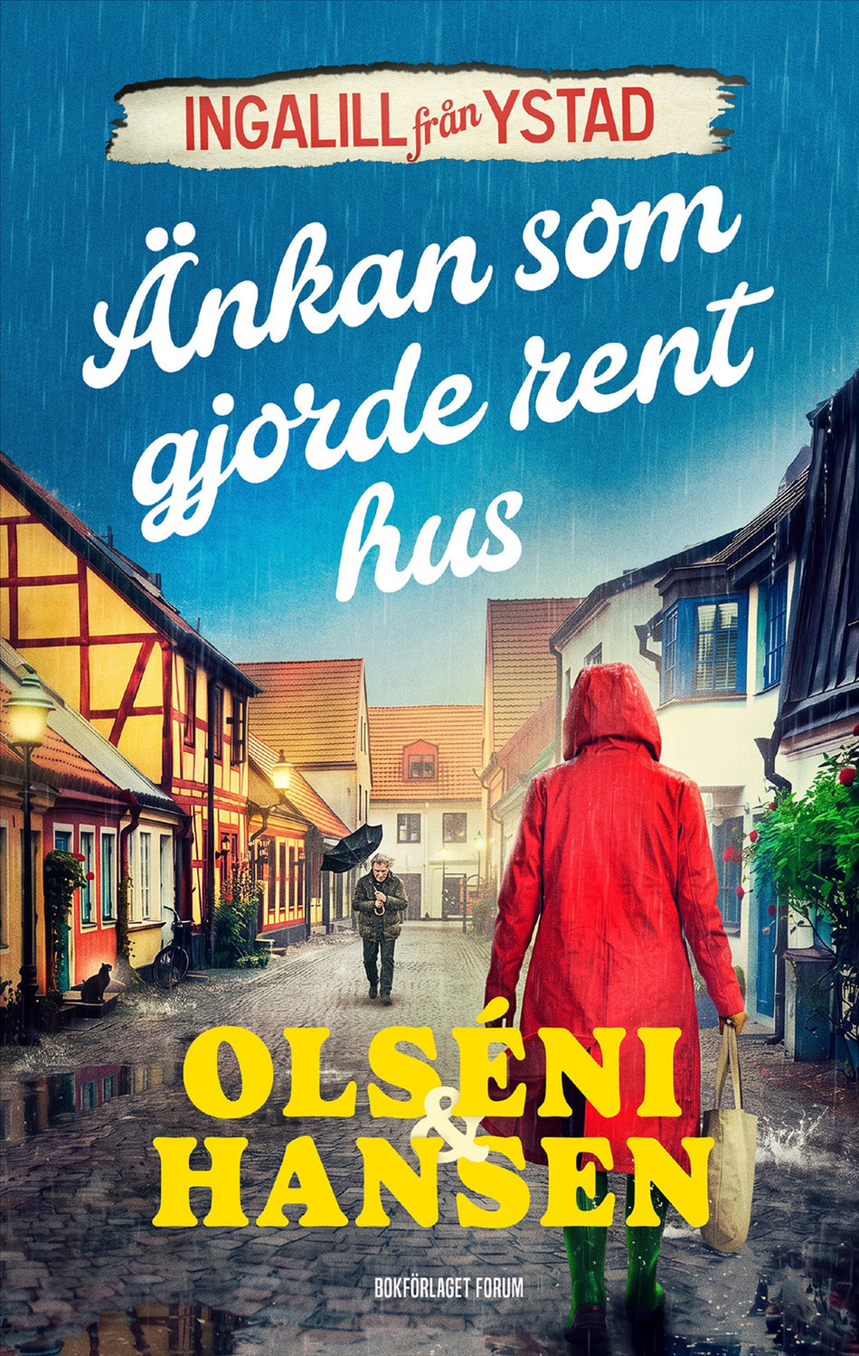 Valokuva kirjasta Christina Olséni / Micke Hansen Änkan som gjorde rent hus, kuuluu tuoteryhmään Ruots kaunokirjat.