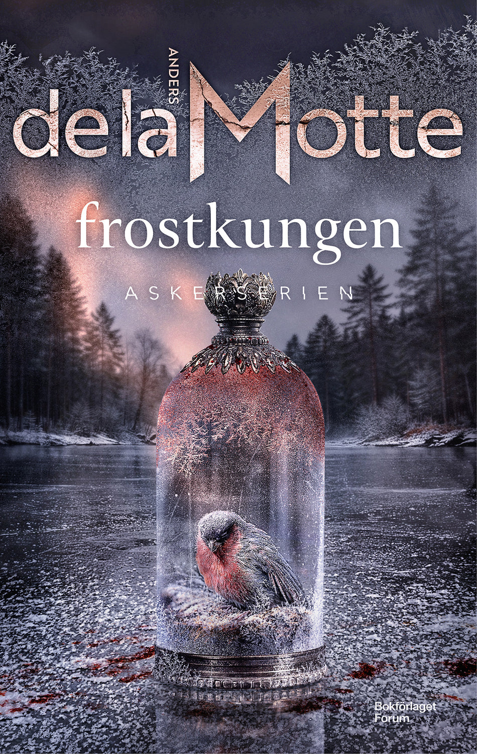 Valokuva kirjasta Anders de la Motte Frostkungen, kuuluu tuoteryhmään Ruots kaunokirjat.