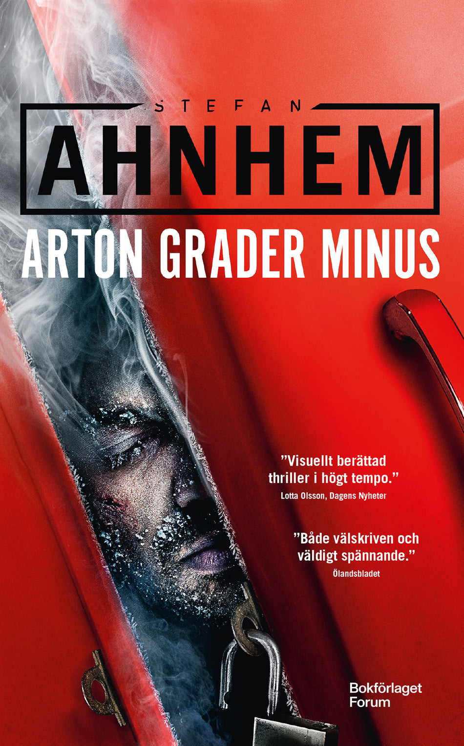 Valokuva kirjasta Stefan Ahnhem Arton grader minus, kuuluu tuoteryhmään Ruots kaunokirjat.