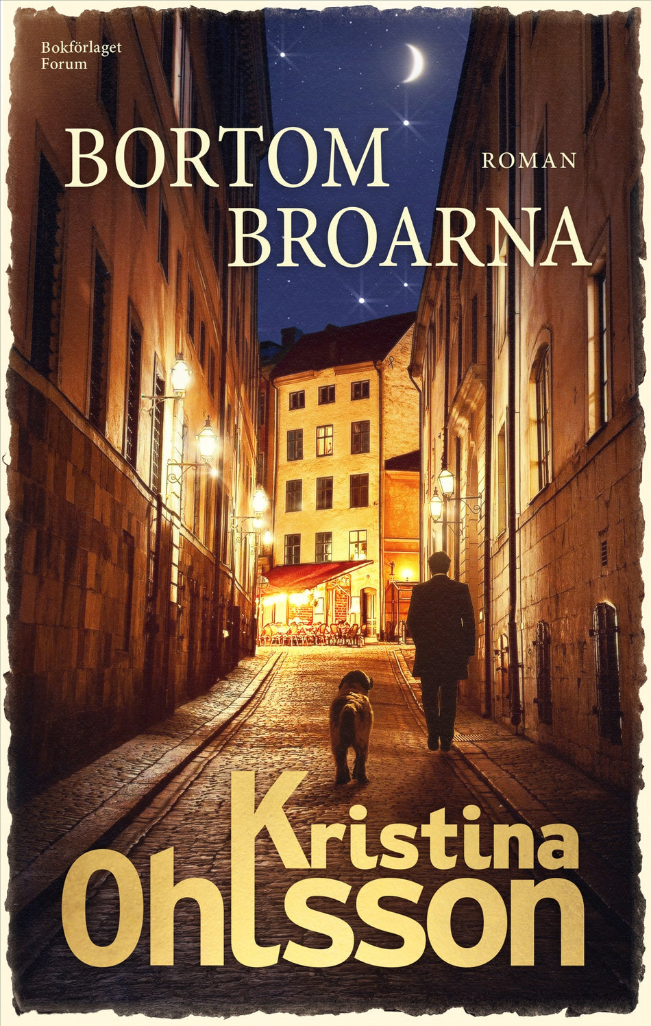 Valokuva kirjasta Kristina Ohlsson Bortom broarna, kuuluu tuoteryhmään Ruots kaunokirjat.