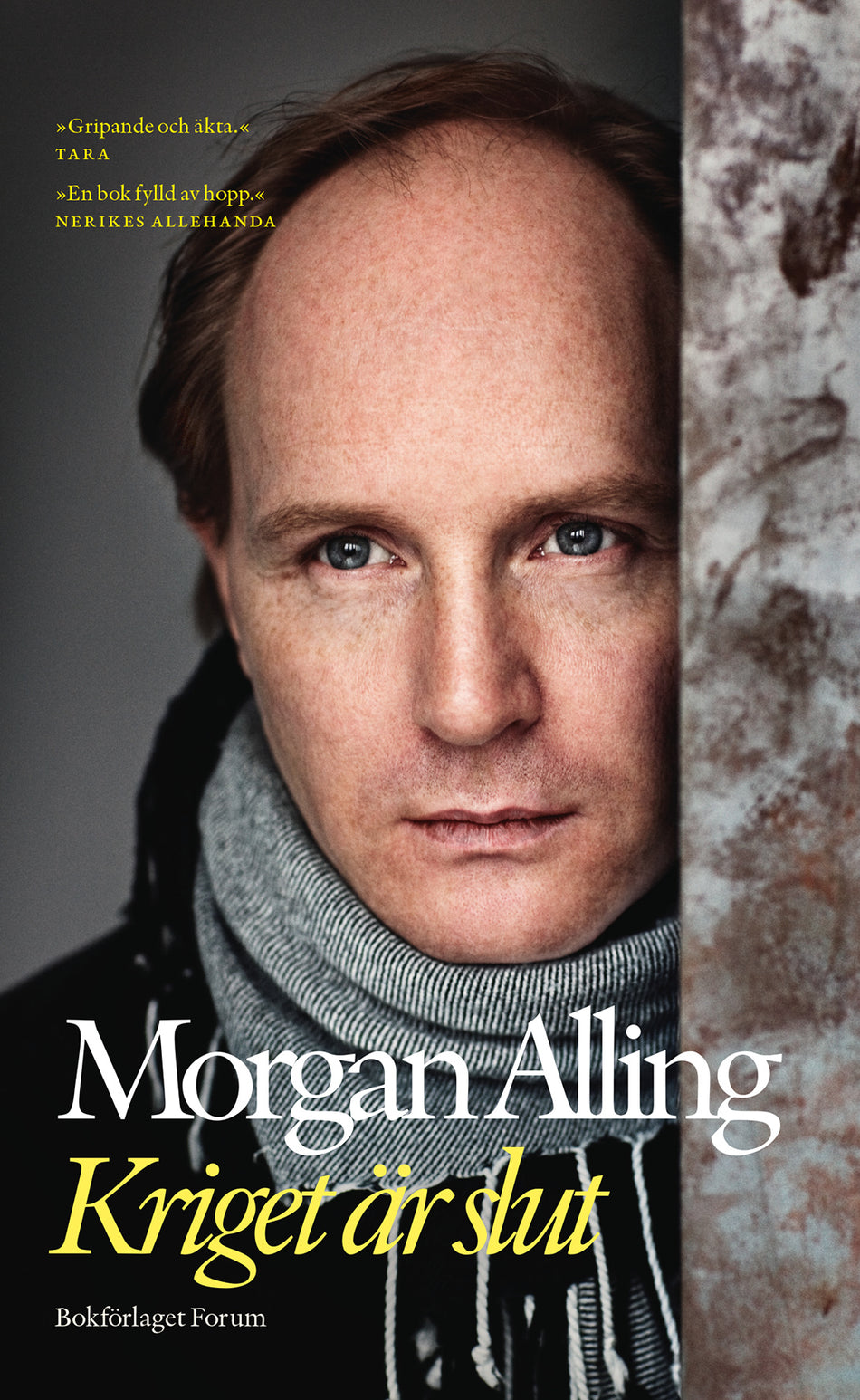 Valokuva kirjasta Morgan Alling Kriget är slut, kuuluu tuoteryhmään Ruots muu tieto.