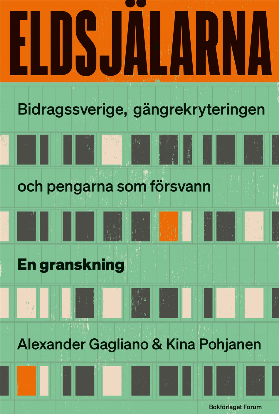Valokuva kirjasta Alexander Gagliano / Kina Pohjanen Eldsjälarna : Bidrags-Sverige, gängrekryteringen – och pengarna som försvann. En granskning, kuuluu tuoteryhmään Ruots muu tieto.
