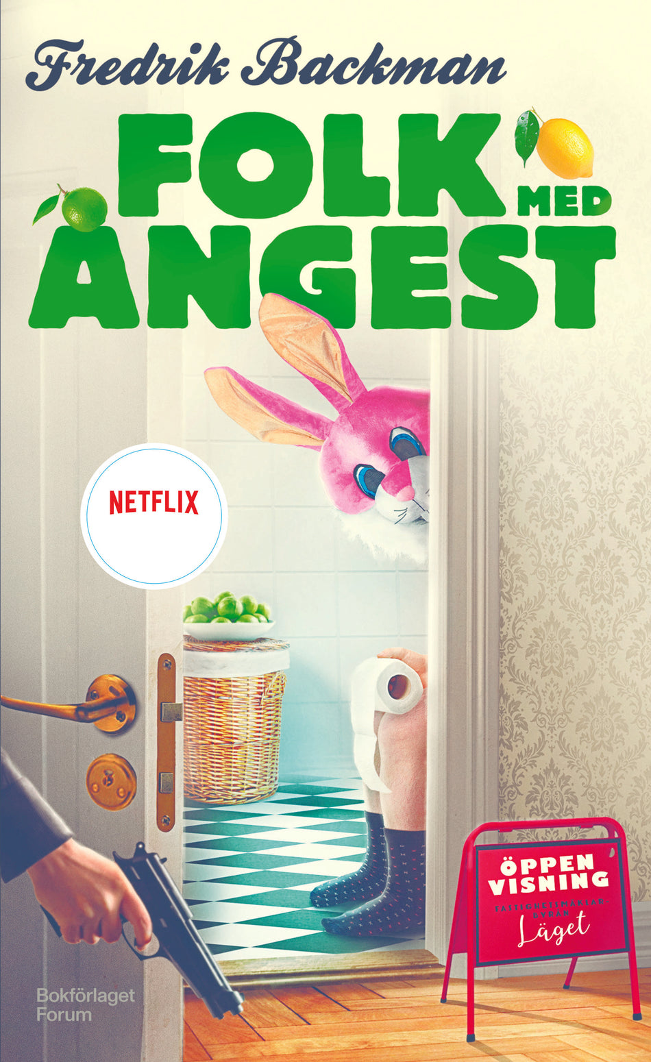 Valokuva kirjasta Fredrik Backman Folk med ångest, kuuluu tuoteryhmään Ruots kaunokirjat.