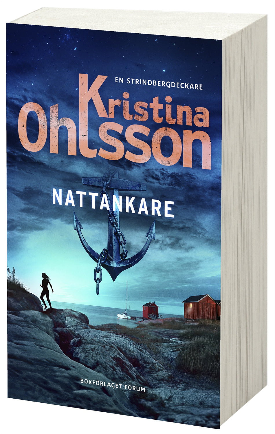 Valokuva kirjasta Kristina Ohlsson Nattankare, kuuluu tuoteryhmään Ruots kaunokirjat.