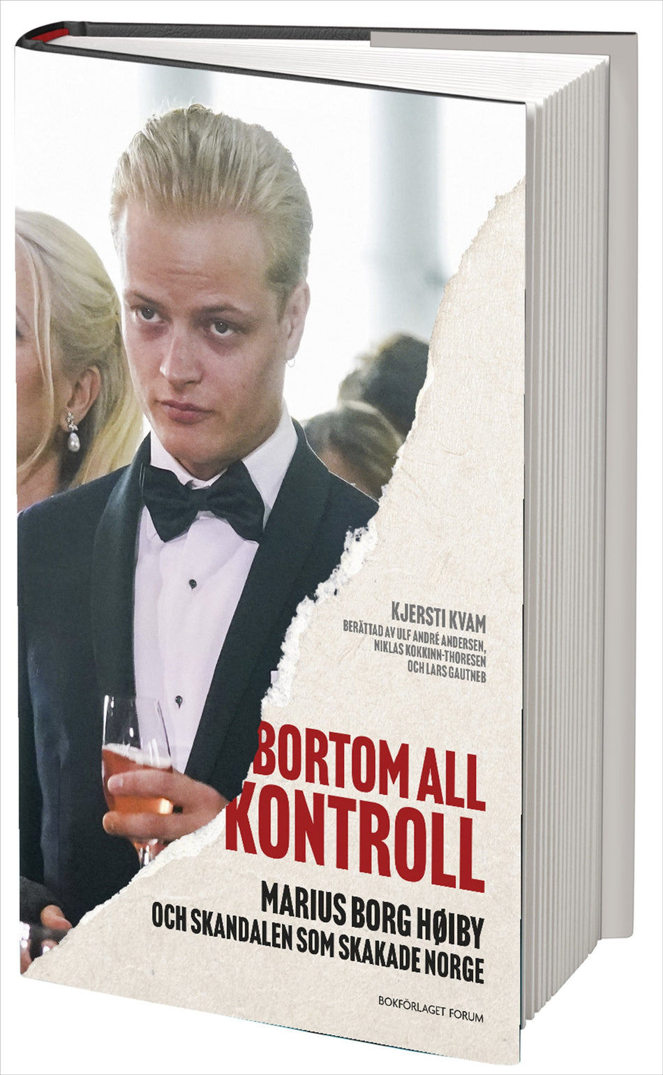 Valokuva kirjasta Kjersti Kvam Bortom all kontroll : Marius Borg Høiby och skandalen som skakade Norge, kuuluu tuoteryhmään Ruots muu tieto.