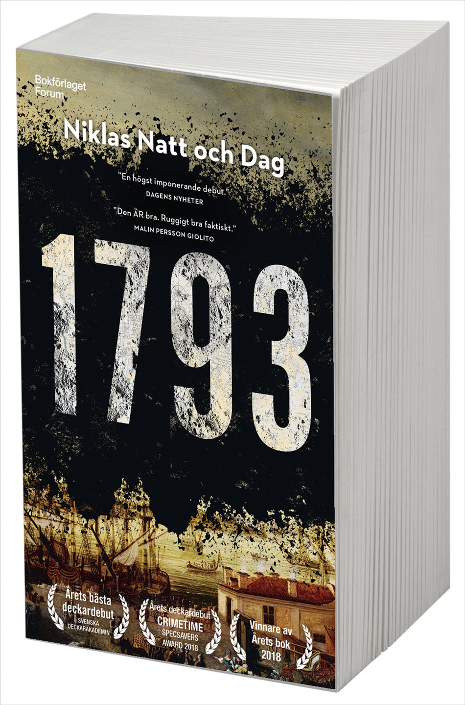 Valokuva kirjasta Niklas Natt och Dag 1793, kuuluu tuoteryhmään Ruots kaunokirjat.