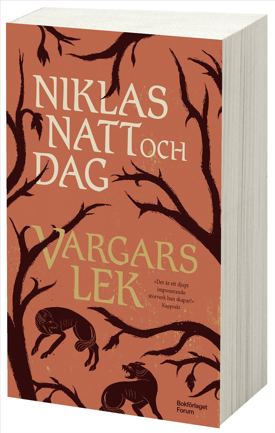 Valokuva kirjasta Niklas Natt och Dag Vargars lek, kuuluu tuoteryhmään Ruots kaunokirjat.