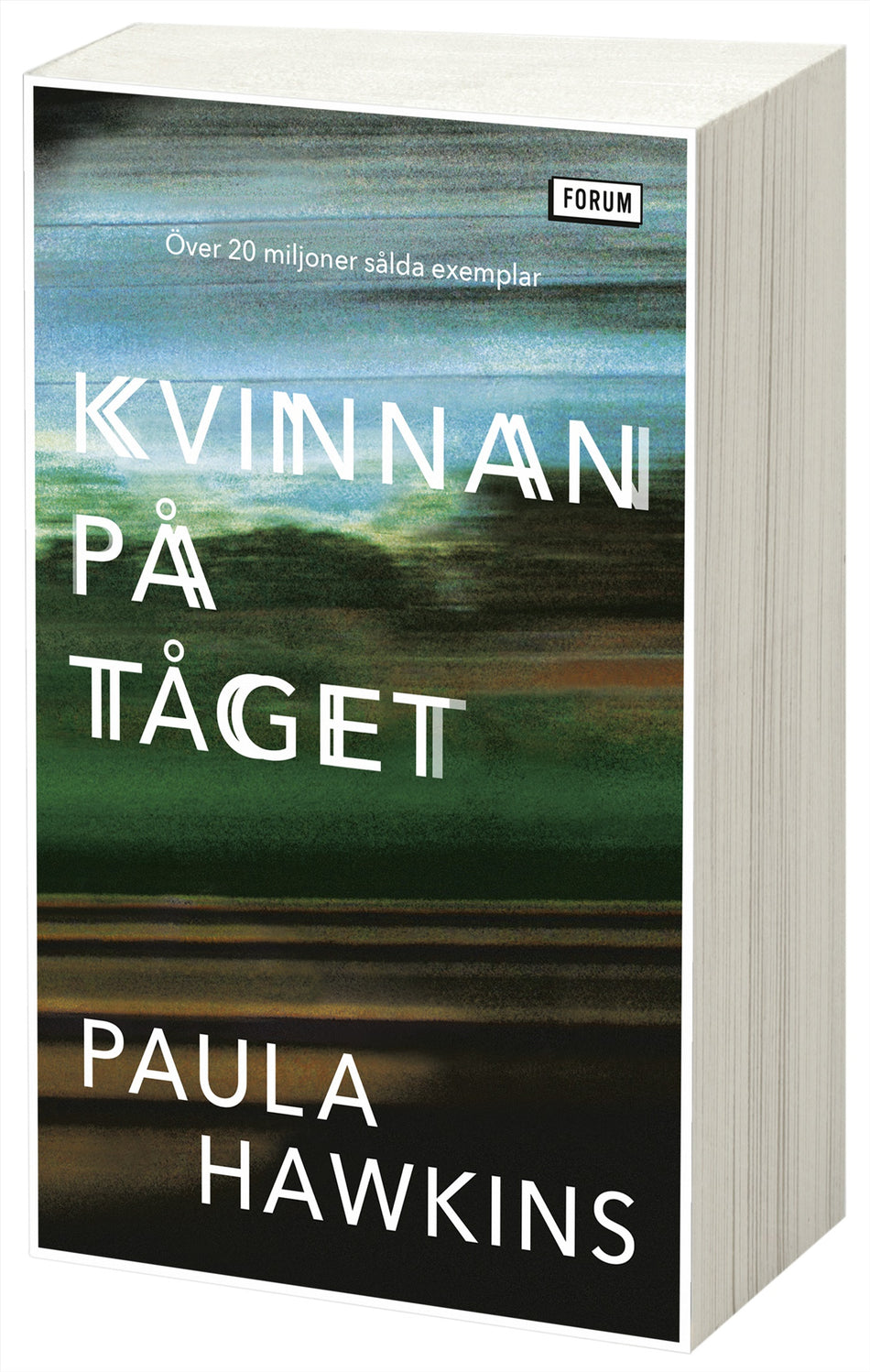 Valokuva kirjasta Paula Hawkins Kvinnan på tåget, kuuluu tuoteryhmään Ruots kaunokirjat.