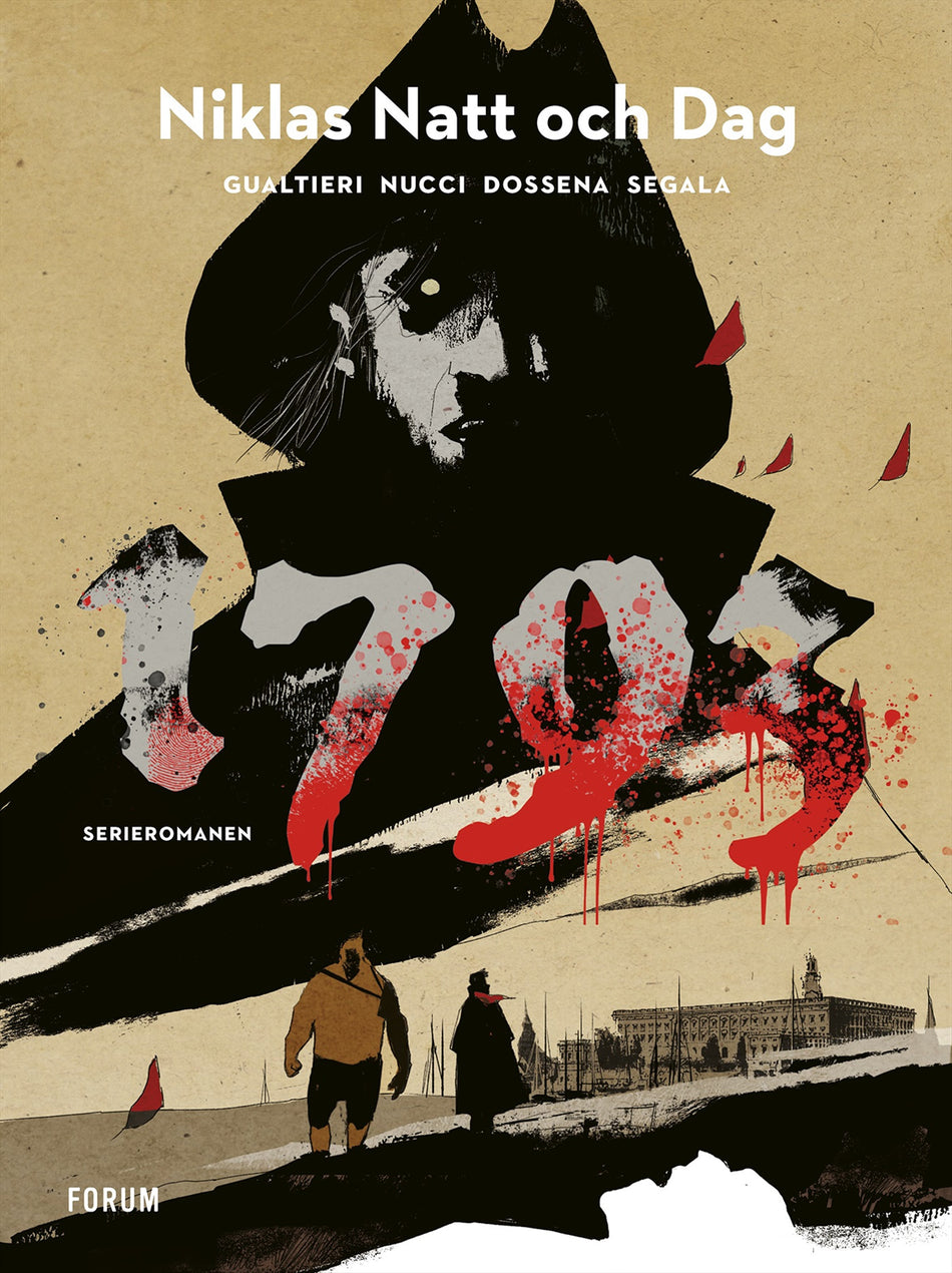 Valokuva kirjasta Niklas Natt och Dag 1793 - serieromanen, kuuluu tuoteryhmään Ruots lapset nuoret ja sarjakuvat.