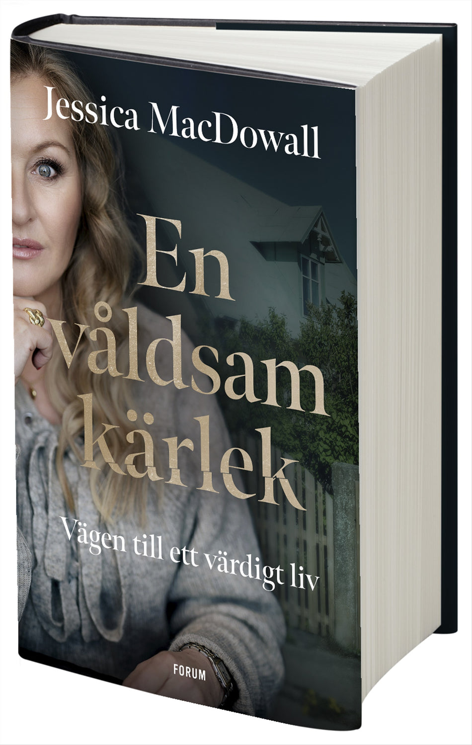 Valokuva kirjasta Jessica MacDowall En våldsam kärlek : vägen till ett värdigt liv, kuuluu tuoteryhmään Ruots muu tieto.