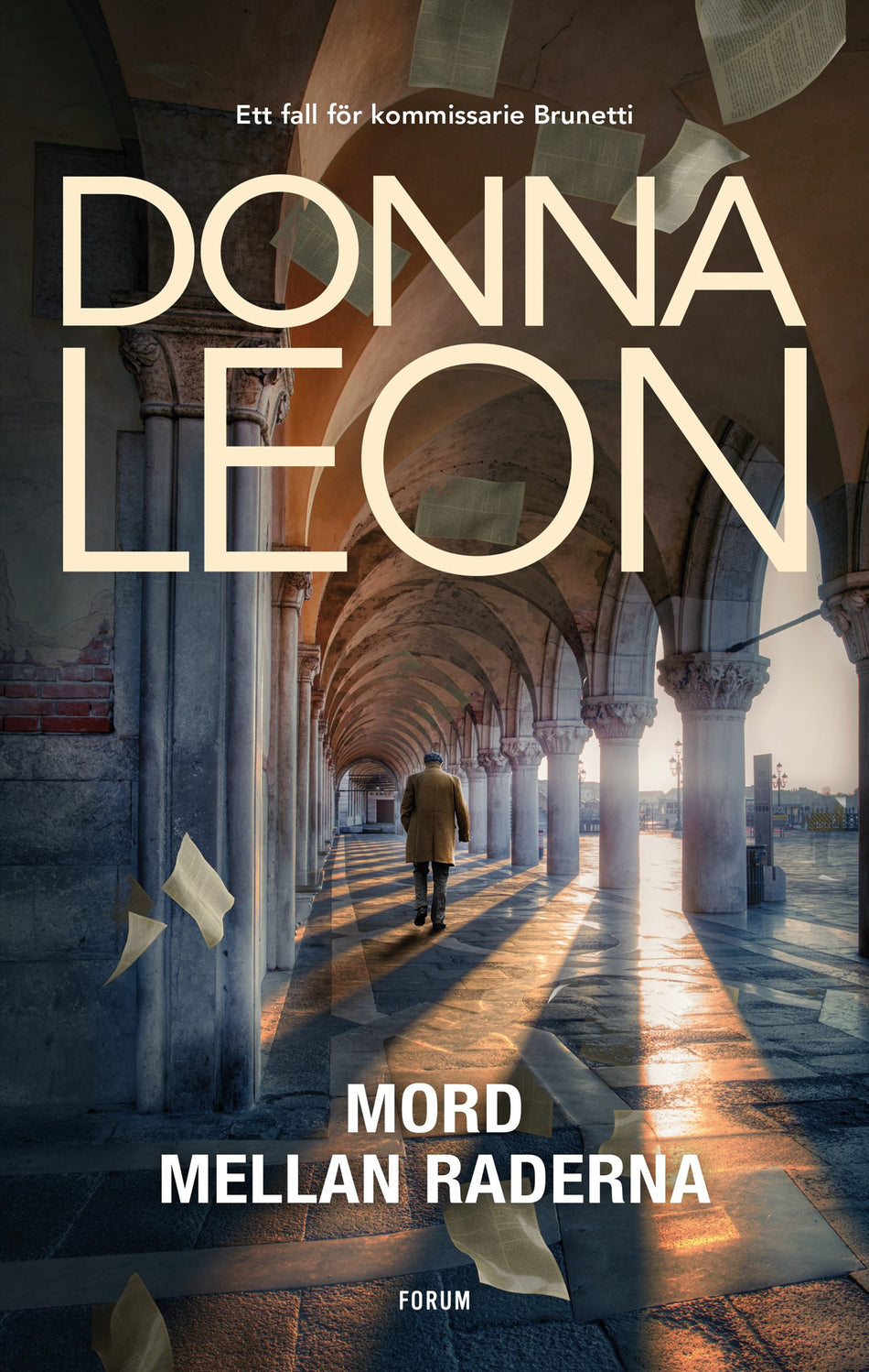 Valokuva kirjasta Donna Leon Mord mellan raderna, kuuluu tuoteryhmään Ruots kaunokirjat.