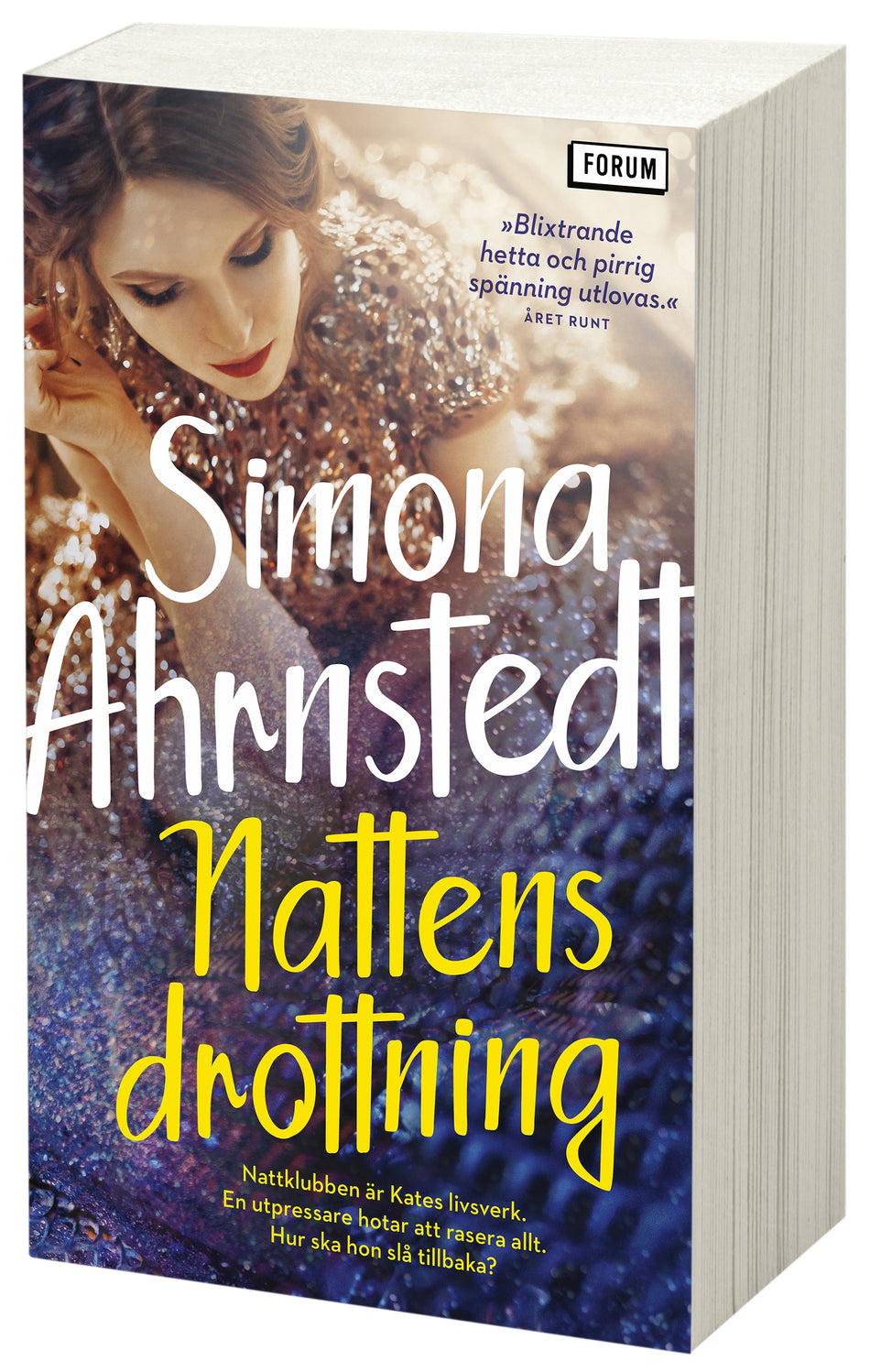 Valokuva kirjasta Simona Ahrnstedt Nattens drottning, kuuluu tuoteryhmään Ruotsalaiset pokkarit.