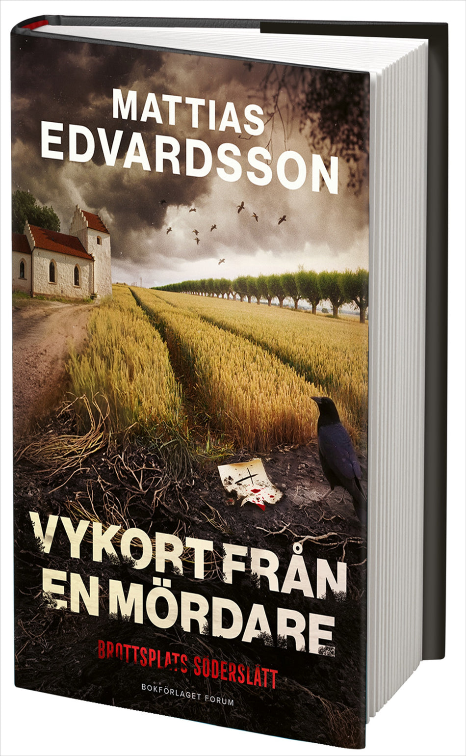 Valokuva kirjasta Mattias Edvardsson Vykort från en mördare, kuuluu tuoteryhmään Ruots kaunokirjat.