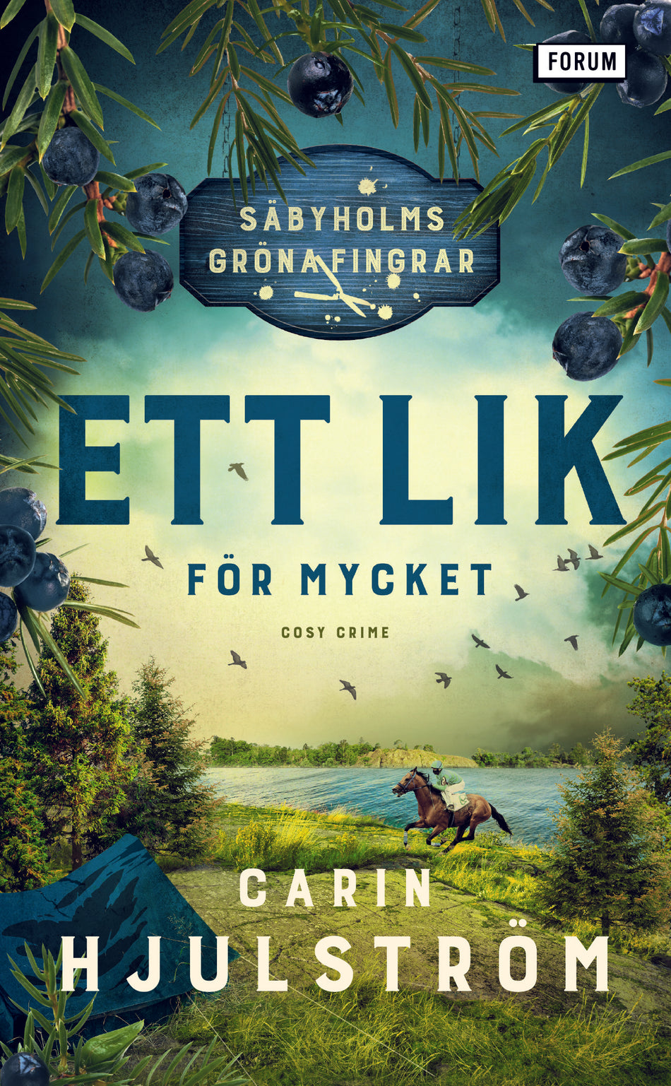 Valokuva kirjasta Carin Hjulström Ett lik för mycket, kuuluu tuoteryhmään Ruots kaunokirjat.