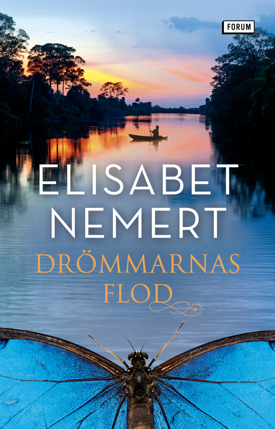 Valokuva kirjasta Elisabet Nemert Drömmarnas flod, kuuluu tuoteryhmään Ruots kaunokirjat.