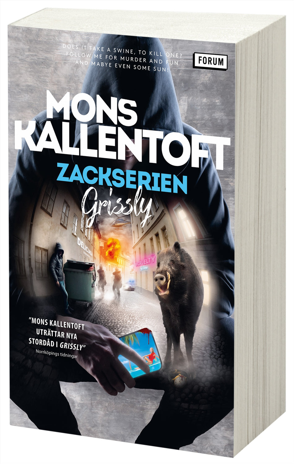 Valokuva kirjasta Mons Kallentoft Grissly, kuuluu tuoteryhmään Ruots kaunokirjat.