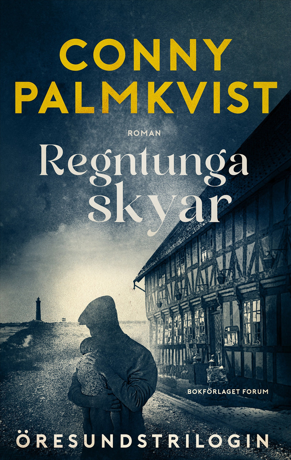 Valokuva kirjasta Conny Palmkvist Regntunga skyar, kuuluu tuoteryhmään Ruots kaunokirjat.