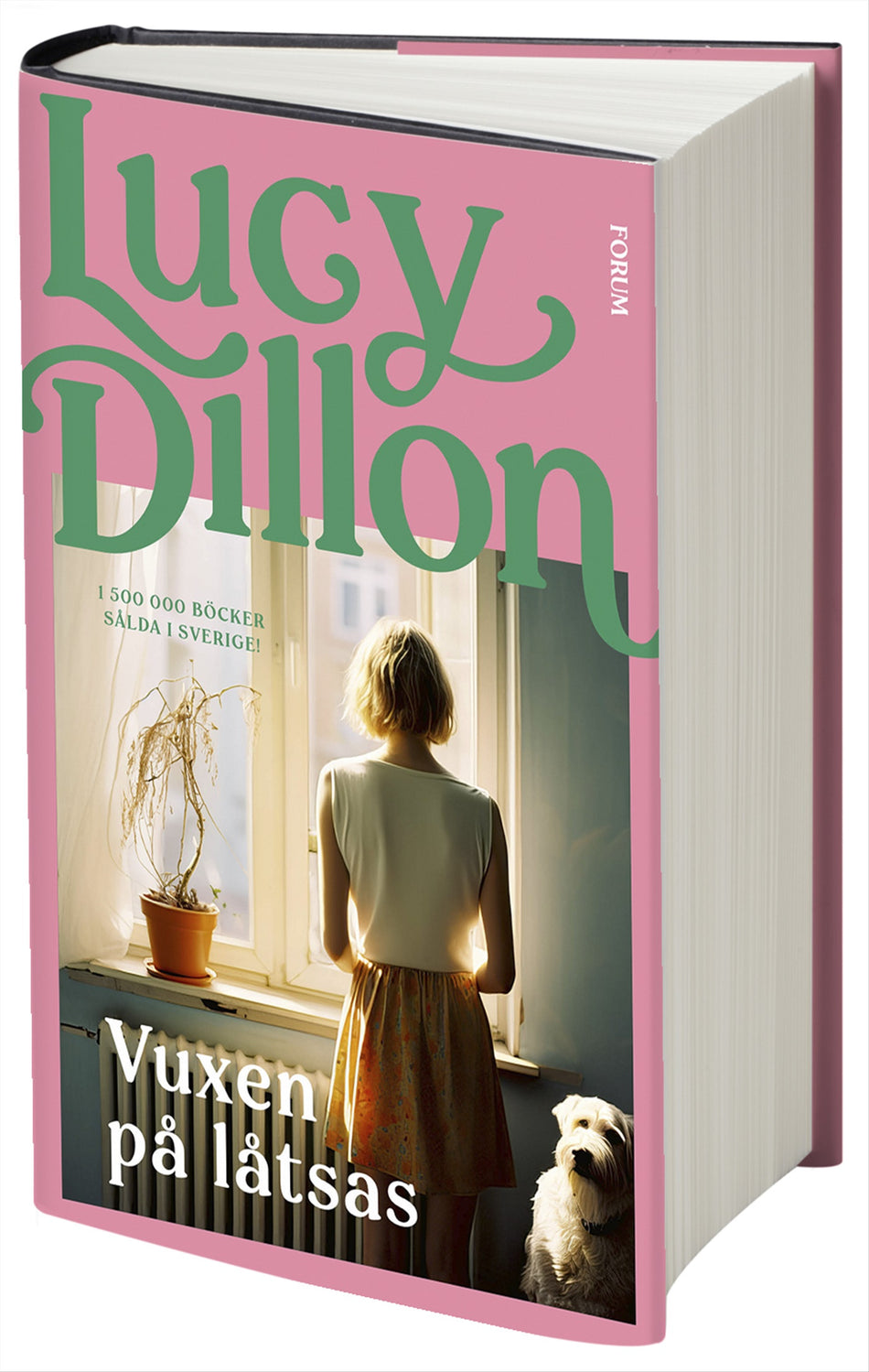 Valokuva kirjasta Lucy Dillon Vuxen på låtsas, kuuluu tuoteryhmään Ruots kaunokirjat.