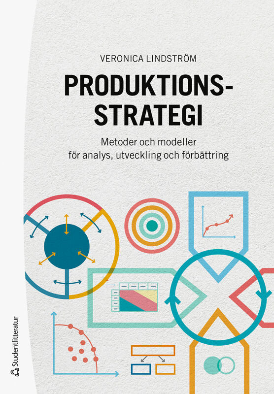 Valokuva kirjasta Veronica Lindström Produktionsstrategi : metoder och modeller för analys, utveckling och förbättring, kuuluu tuoteryhmään Ruots muu tieto.