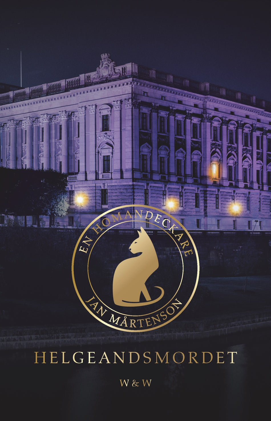 Valokuva kirjasta Jan Mårtenson Helgeandsmordet, kuuluu tuoteryhmään Ruots kaunokirjat.